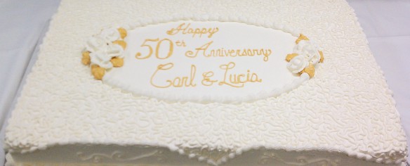 50th Anniversary Cake